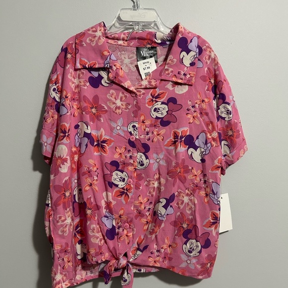 Disney Other - Disney Pink Floral Minnie Mouse set